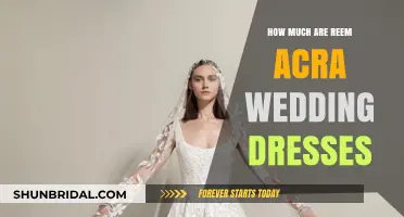 Explore the Cost of Reem Acra Wedding Dresses