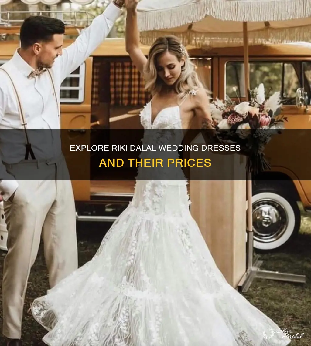 how much are riki dalal wedding dresses