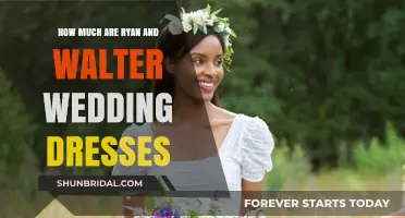 Ryan and Walter Wedding Dresses: How Much Do They Cost?