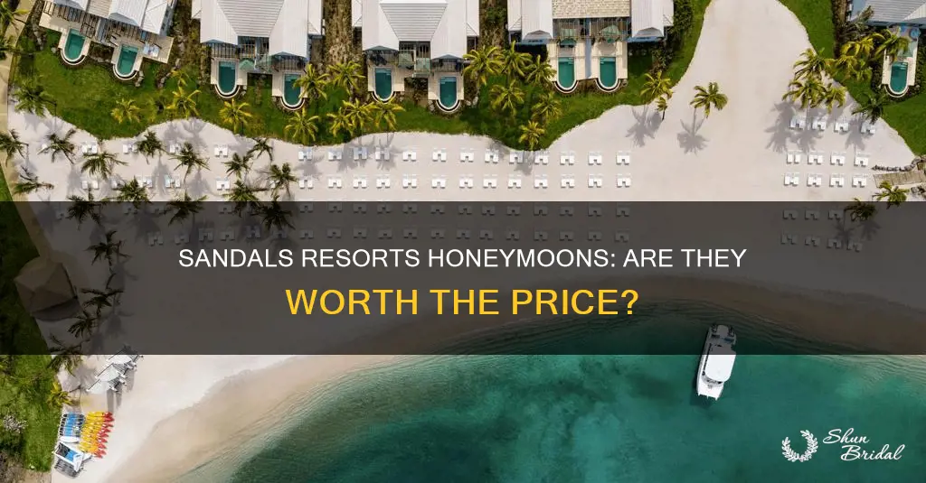 how much are sandals honeymoons
