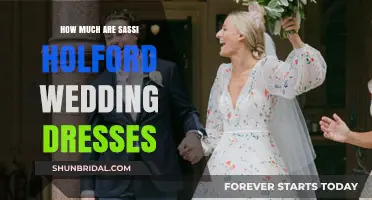 Sassi Holford Wedding Dresses: How Much Do They Cost?