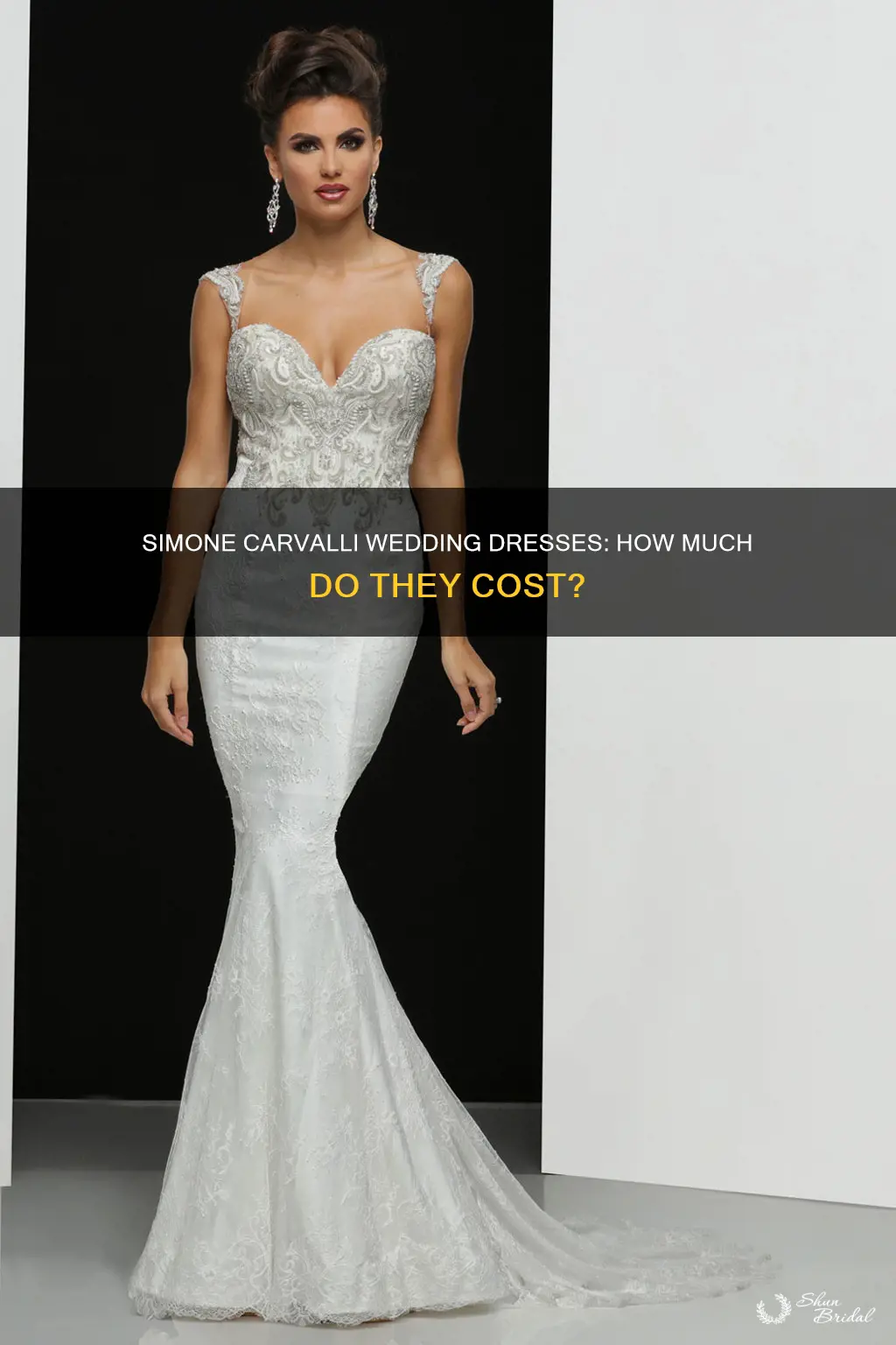 how much are simone carvalli wedding dresses