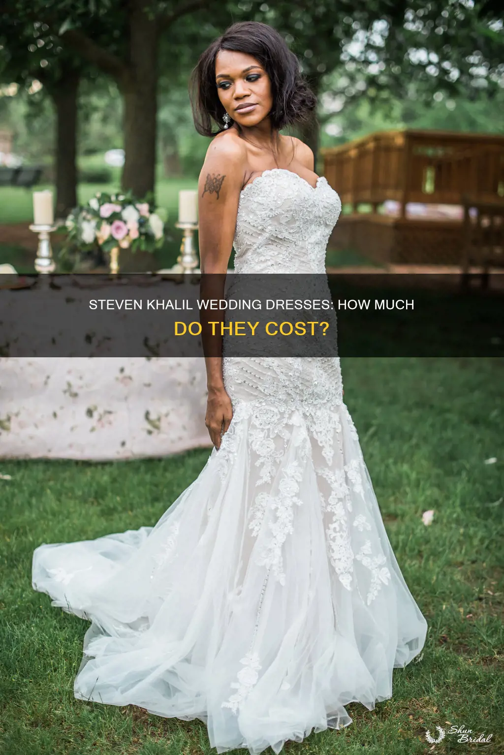 how much are steven khalil wedding dresses