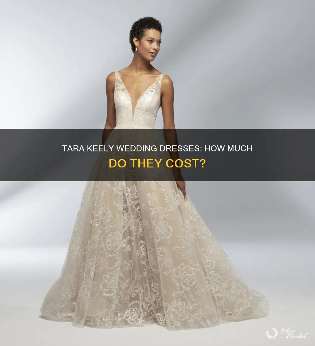 how much are tara keely wedding dresses
