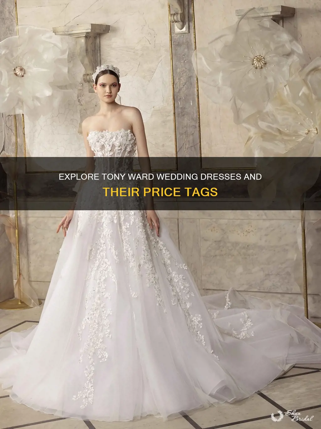 how much are tony ward wedding dresses