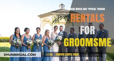 Groomsmen Tuxedo Rental Costs: What to Expect for Your Wedding