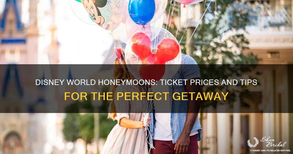 how much are walt disney world tickets honeymoon