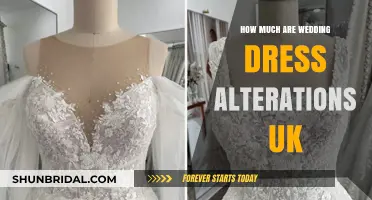 The Cost of Wedding Dress Alterations in the UK