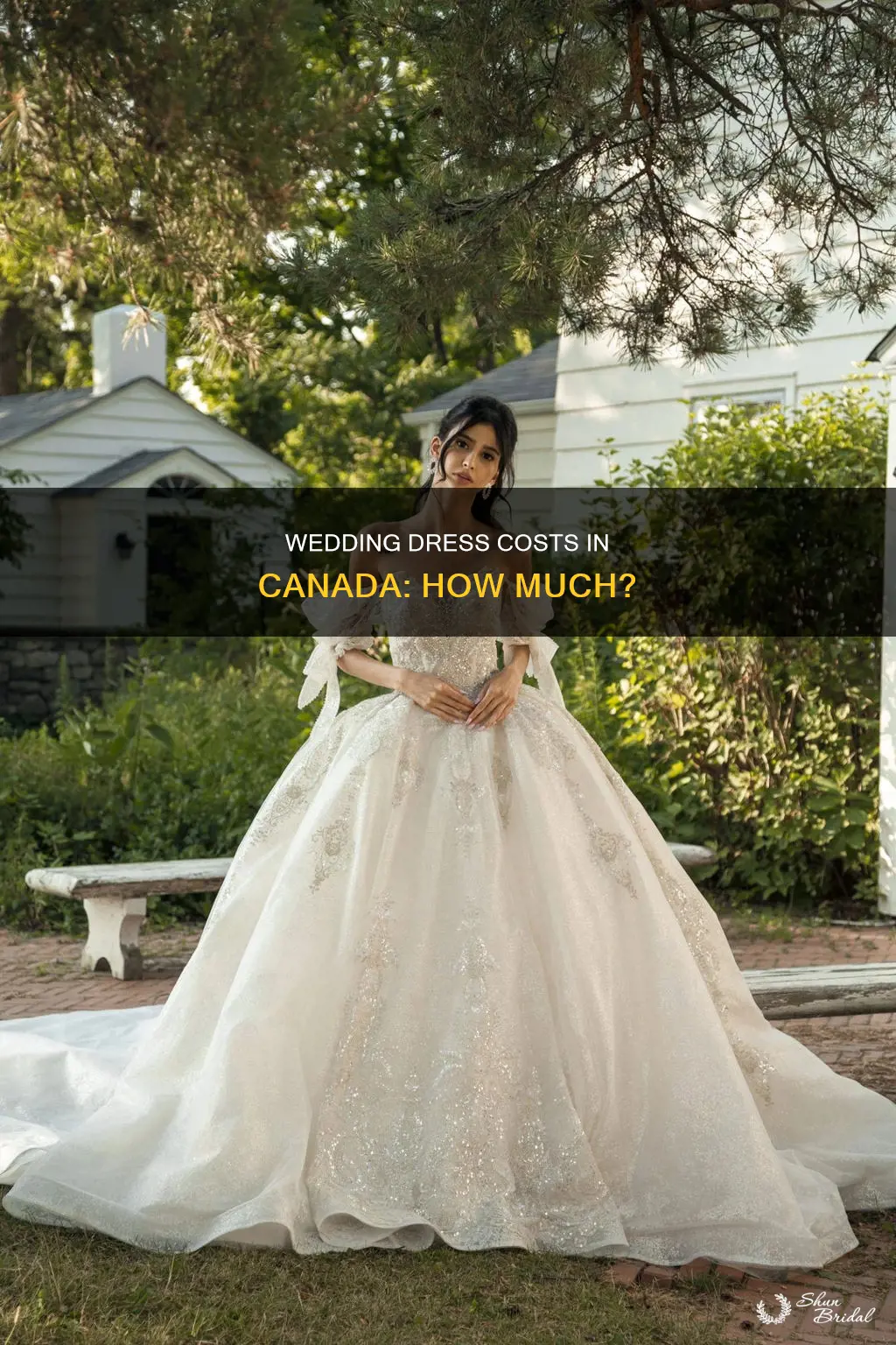 how much are wedding dresses in canada