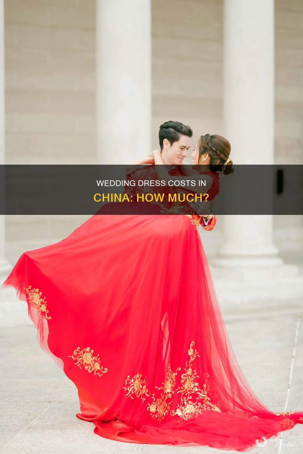how much are wedding dresses in china