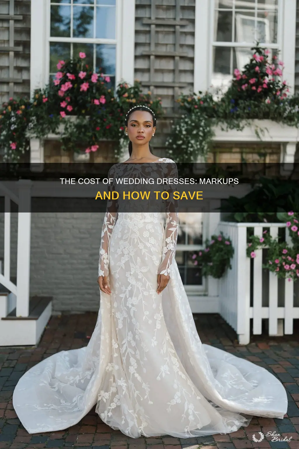how much are wedding dresses marked up