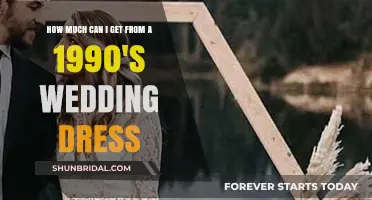 Reselling Your 1990s Wedding Dress: How Much Can You Get?