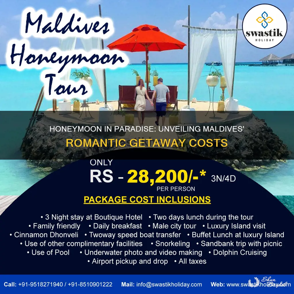 how much cost for honeymoon in maldives