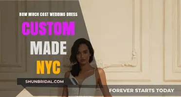 Custom Wedding Dresses in NYC: How Much Do They Cost?