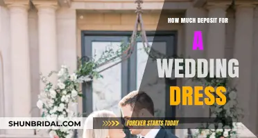 Wedding Dresses: What's the Average Deposit?