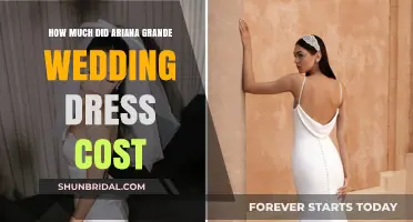Ariana Grande's Wedding Dress: The Cost of Her Custom Gown