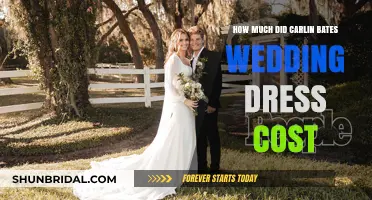 Carlin Bates' Wedding Dress: How Much Did It Cost?
