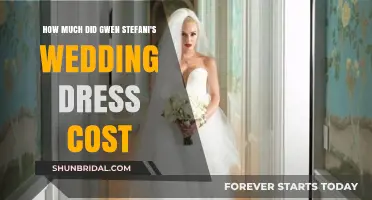 Gwen Stefani's Wedding Dress: The Price of Fashion