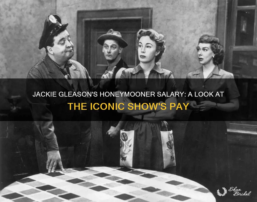 how much did jackie gleason get paid for the honeymooners