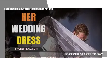 Kourtney Kardashian's Wedding Dress: The Cost and Designer Details