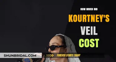 Kourtney Kardashian's Wedding Veil Price Tag: A Luxurious Detail