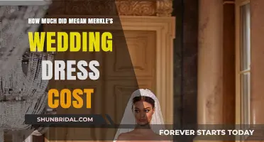 The Expense of Megan Merkle's Wedding Dress