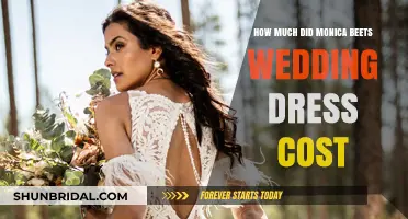 Monica Beets' Wedding Dress: How Much Did It Cost?