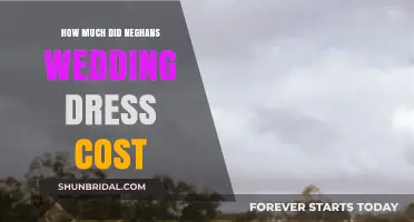 Neghan's Wedding Dress: The Staggering Cost