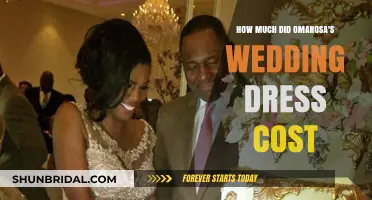 Omarosa's Extravagant Wedding Dress: The Cost Revealed