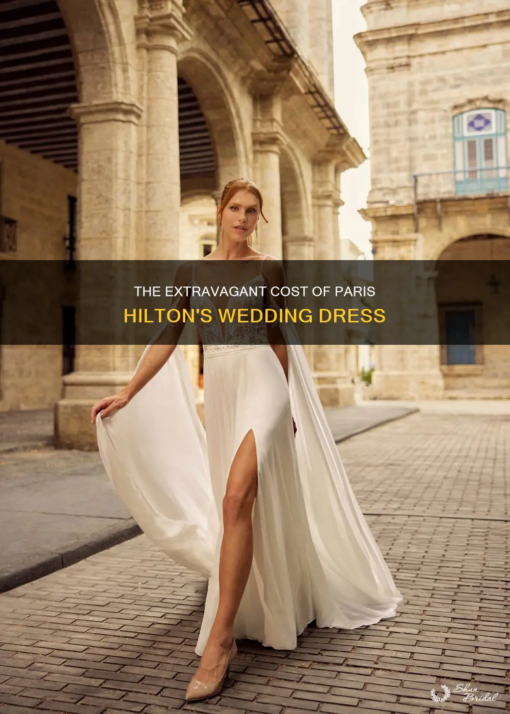 how much did paris hilton wedding dress cost