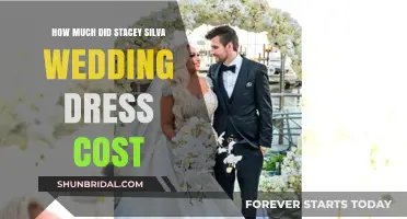Stacey Silva's Wedding Dress: How Much Did It Cost?