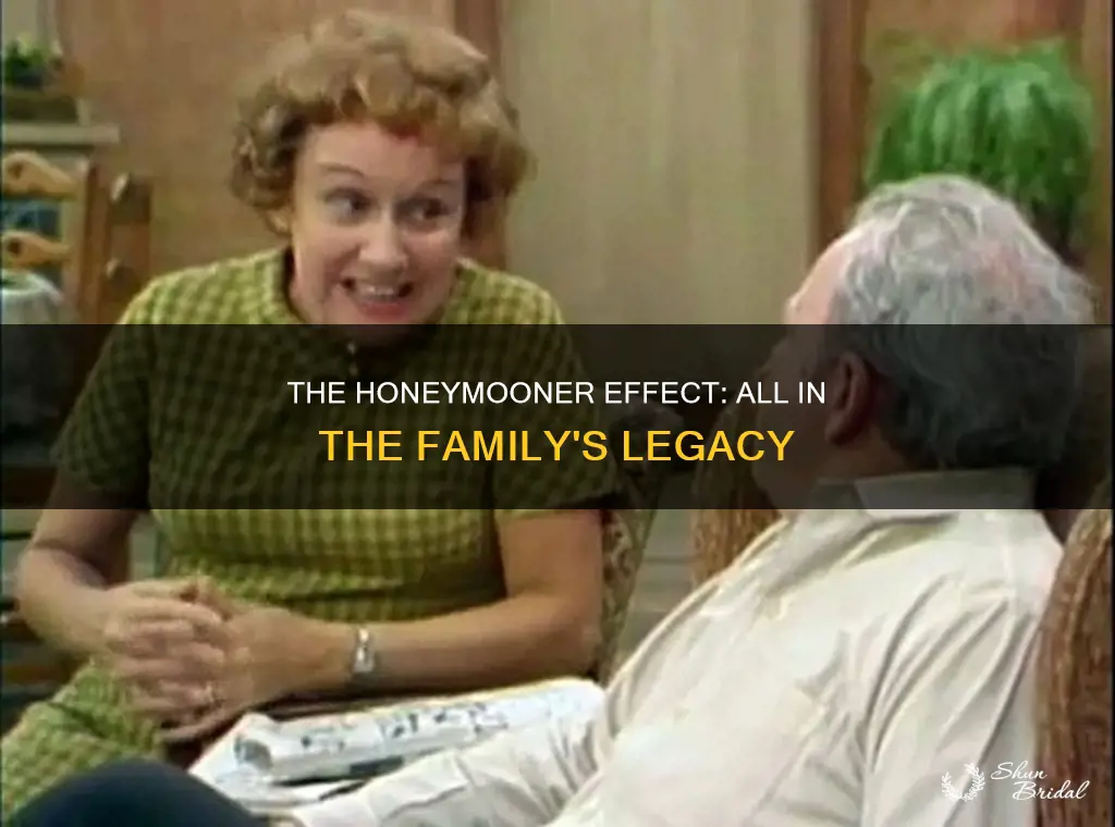 how much did the honeymooners influence all in the family