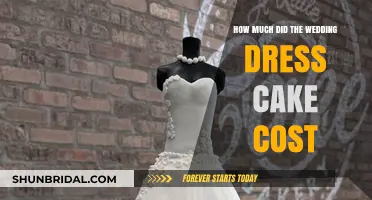 The Expensive Wedding Dress Cake: Cost Analysis