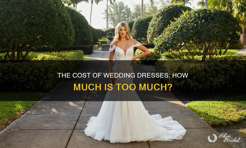 how much did you pay for wedding dress