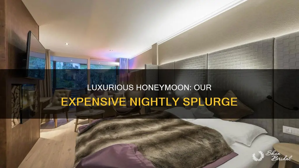 how much did you spend per night honeymoon