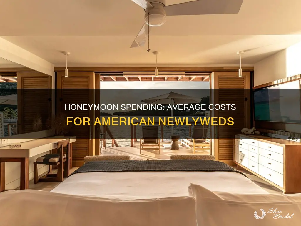 how much do americans spend on a honeymoon on average