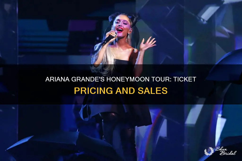 how much do ariana grande honeymoon tour tickets cost