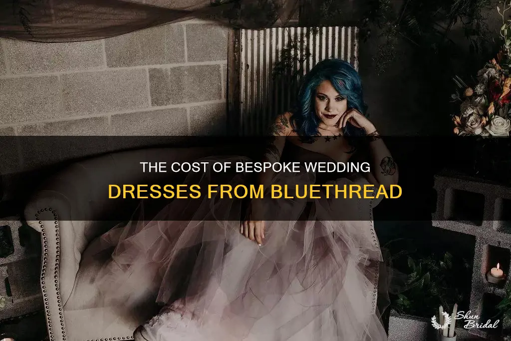 how much do bluethread dresses cost wedding