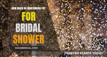 Who Pays for the Bridal Shower and How Much?