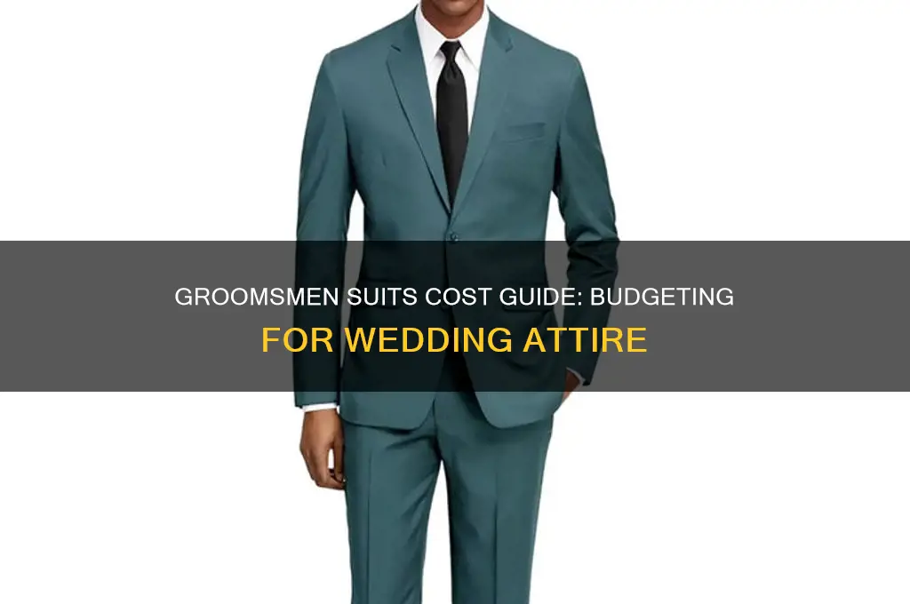 how much do groomsmen suits cost
