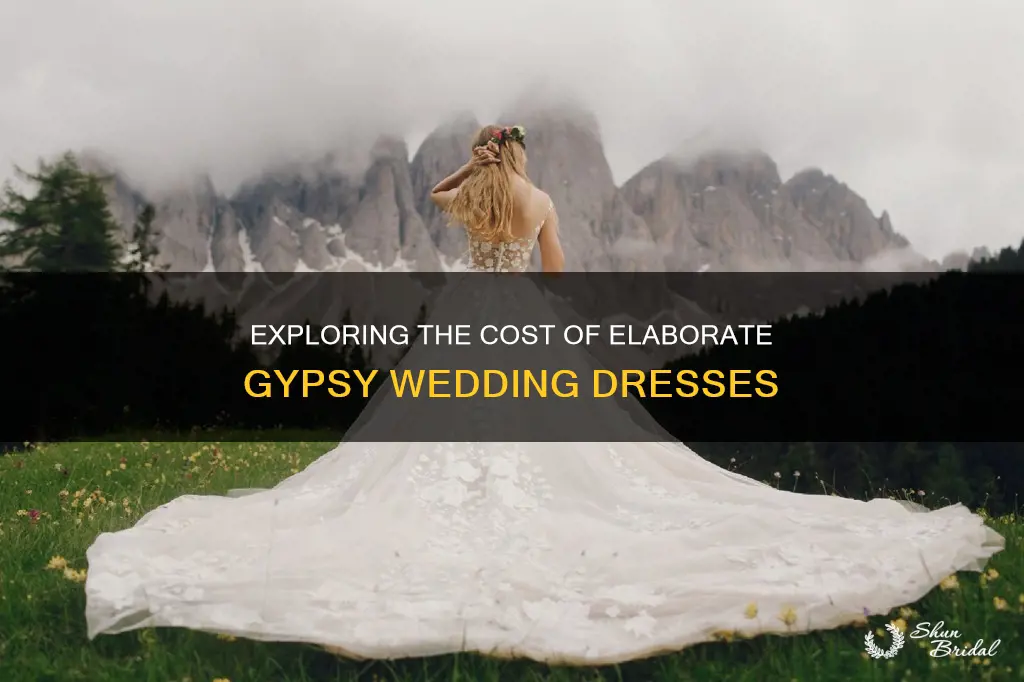 how much do gyspy wedding dresses cost