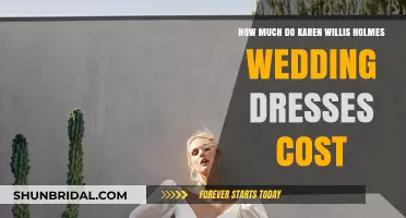 Karen Willis Holmes Wedding Dresses: How Much Do They Cost?