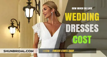 The Cost of Lace Wedding Dresses: How Much?