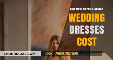 The Cost of Peter Langner Wedding Dresses