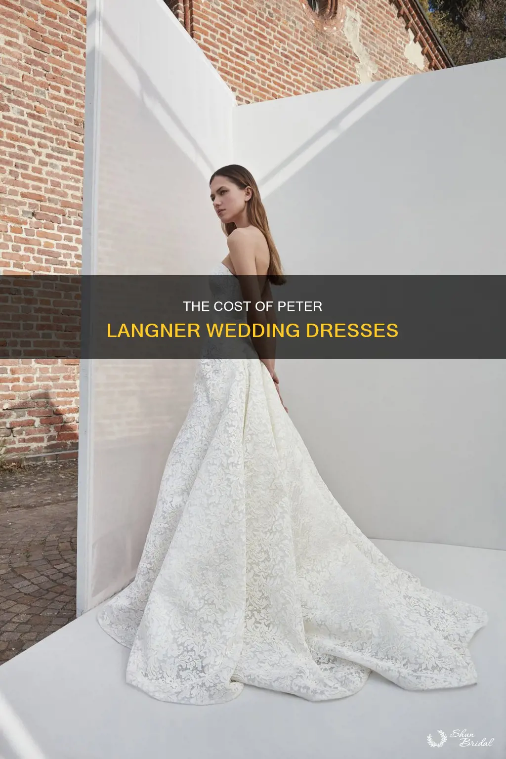 how much do peter langner wedding dresses cost