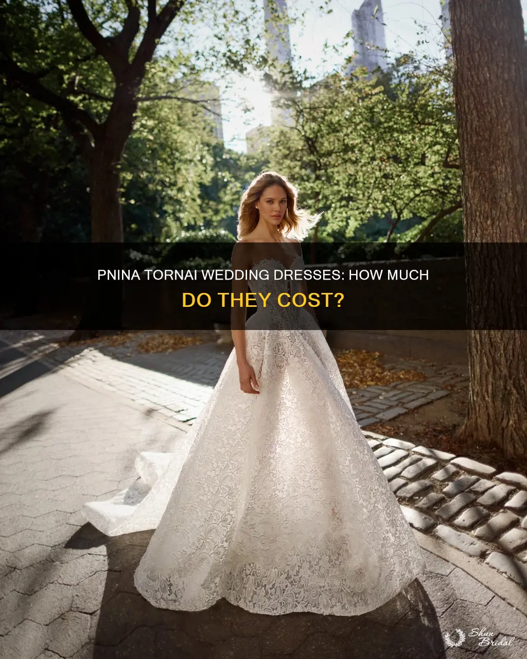 how much do pnina tornai wedding dresses cost