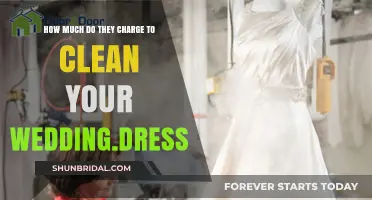 Wedding Dress Cleaning: What's the Cost?