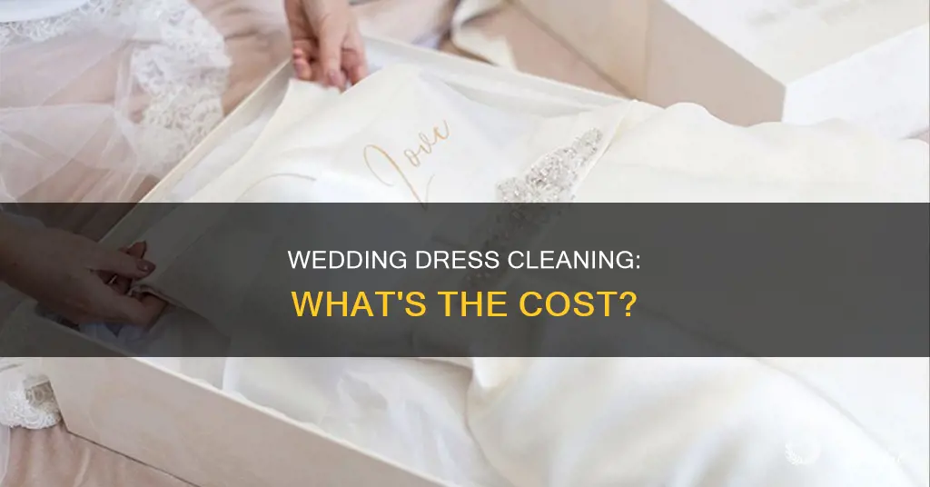 how much do they charge to clean your wedding.dress