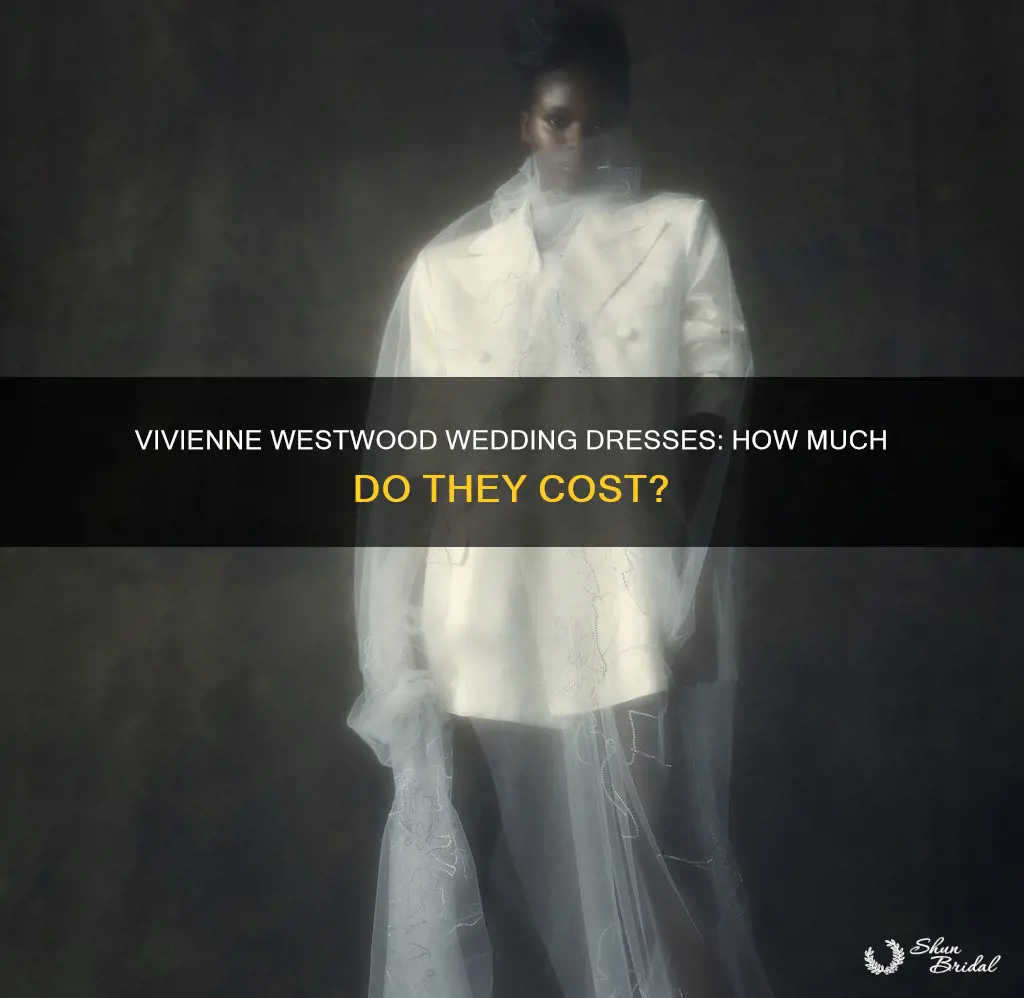 how much do vivienne westwood wedding dresses cost