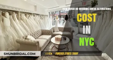 The Cost of Wedding Dress Alterations in NYC